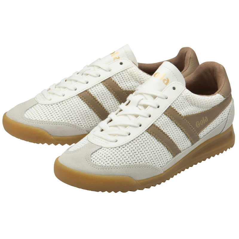 Tornado Zephyr Sneaker | Off White/Caramel