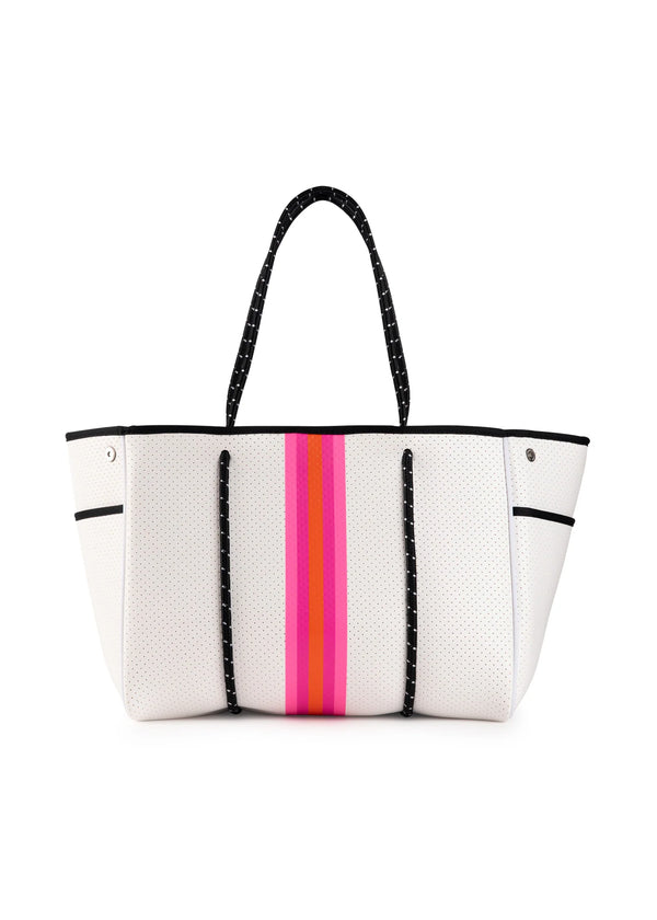 Antique White Greyson Riot Neoprene Tote Handbags