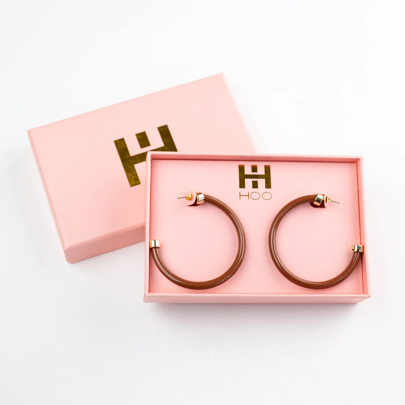 Misty Rose Original Hoo Hoops Earring