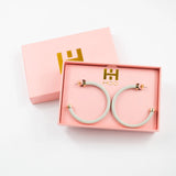 Misty Rose Original Hoo Hoops Earring
