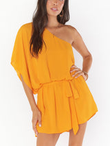 Goldenrod Trish Dress Mini Dress