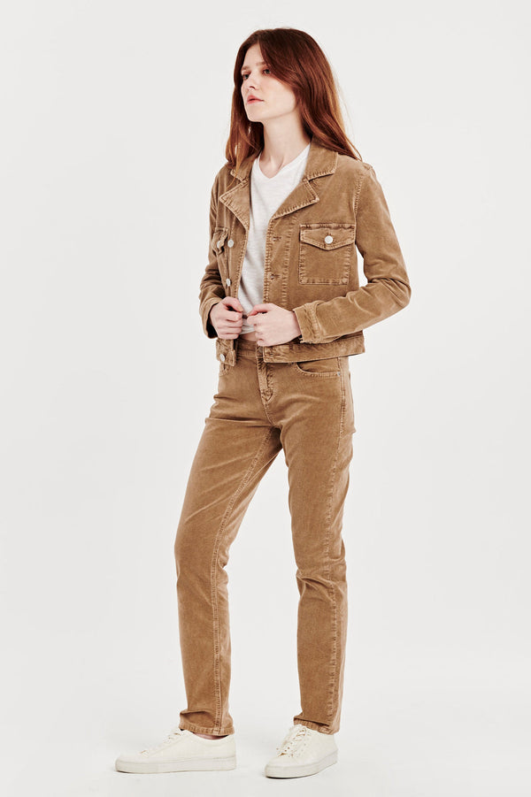 Beige Nicole Corduroy Jacket Jacket