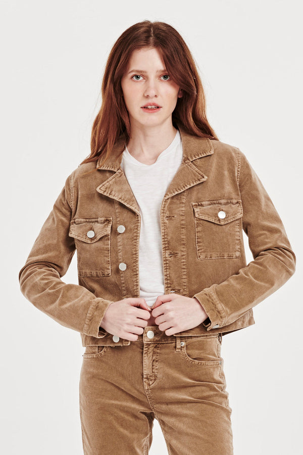 Light Gray Nicole Corduroy Jacket Jacket