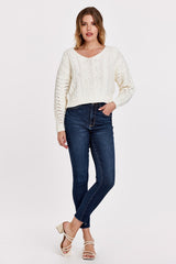 Lavender Lexi Drop Shoulder Sweater Sweater