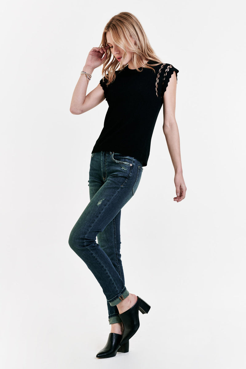 White Smoke Joie Top Top
