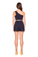 White Smoke Essential Pleated Shorts Short