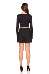 White Smoke Essential Pleated Shorts Short