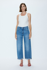 Lavender Donny Rolled Hem Boyfriend Jean | Heartfelt Jeans