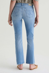 Light Gray Angel Low Rise Boot | 14 Years Fortuna Jeans