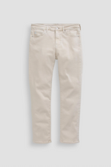 Gray Mari Cropped Mid-Rise Slim Straight | Pumice Jeans