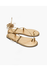 White Smoke Jo Metallics | Blink Sandal
