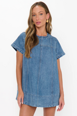 White Smoke Claramont Dress Mini Dress