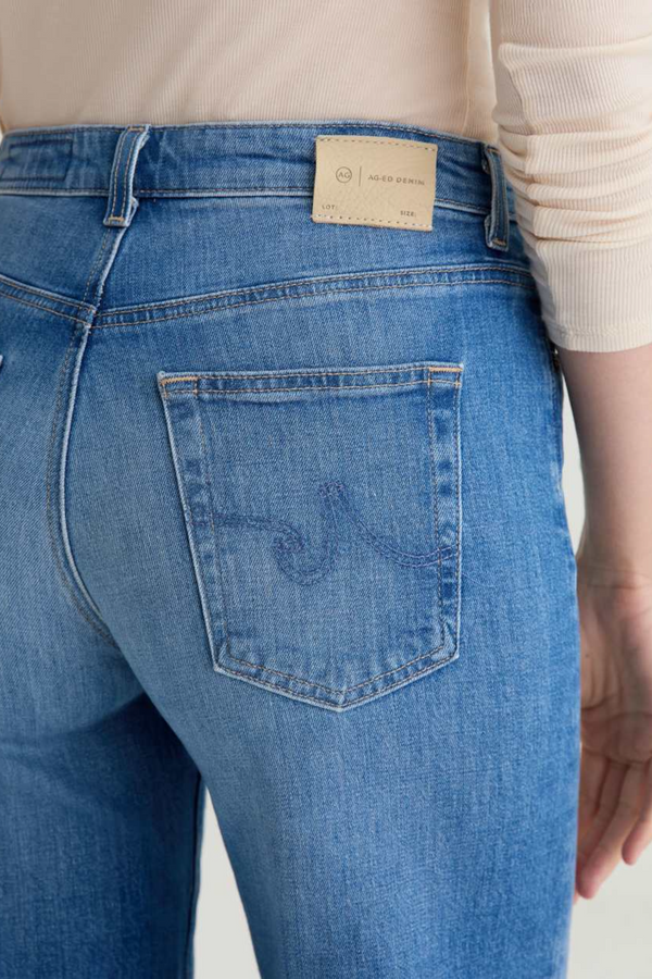 Slate Gray Saige Wide Leg Crop | 13 Years Allure Jeans