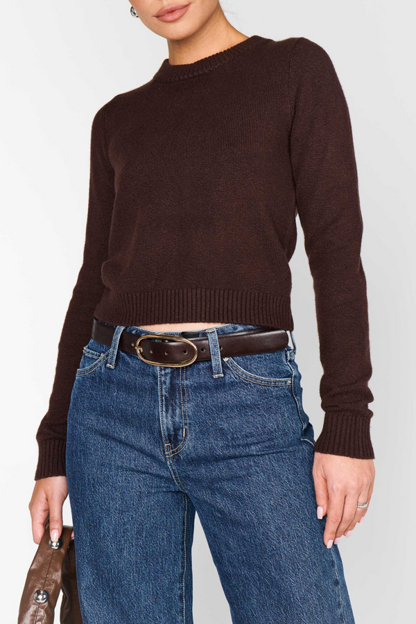 Dark Slate Gray Tuck In Sweater sweater