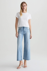 Lavender Saige Wide Leg Crop | Kings River Jeans
