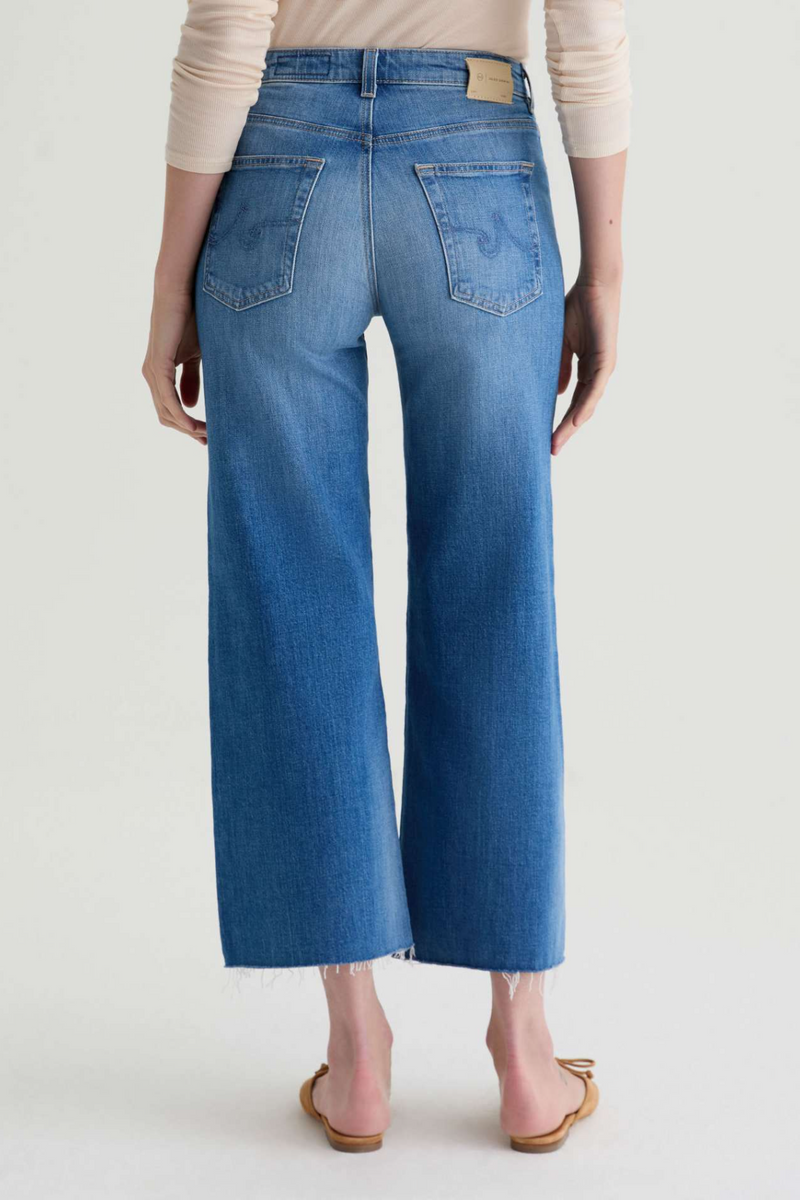Dark Slate Blue Saige Wide Leg Crop | 13 Years Allure Jeans