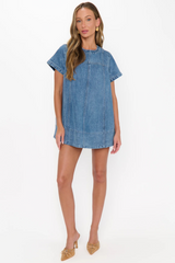 White Smoke Claramont Dress Mini Dress