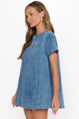 White Smoke Claramont Dress Mini Dress