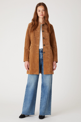 Light Gray Dirt Bike Trench Coat Coats & Jackets