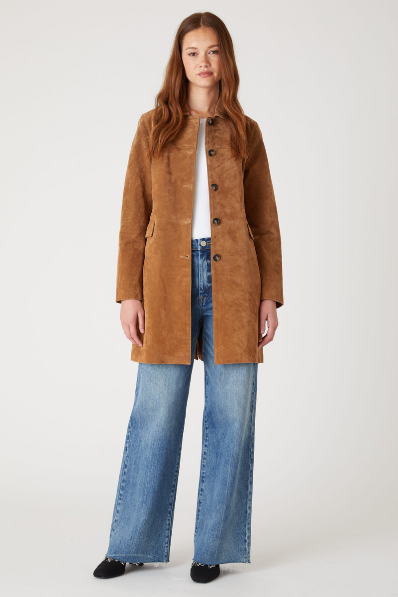 Light Gray Dirt Bike Trench Coat Coats & Jackets