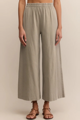 Tan Scout Jersey Flare Pant Pant