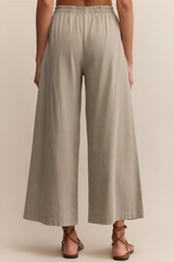 Gray Scout Jersey Flare Pant Pant