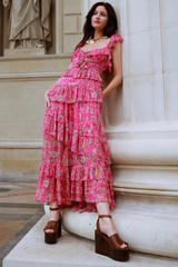Light Gray Corinne Dress Maxi Dress