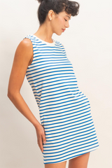Seashell Carson Striped Mini Dress Mini Dress
