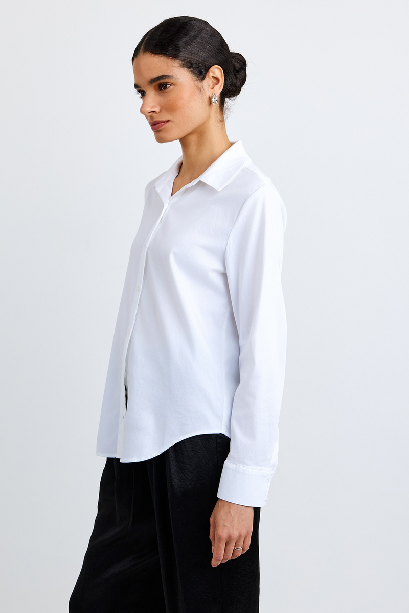 Lavender Long Sleeve Clean Shirt Shirt