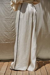 Rosy Brown Pierce Side Stripe Pant Pant