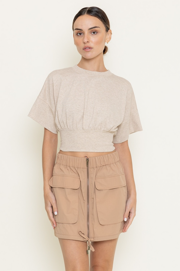 Light Gray Kemp Top Top