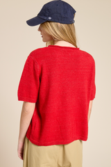 Wheat Wren Short Sleeve Cardigan Cardigan