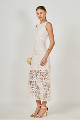 Light Gray Textured Maxi Dress Maxi Dress
