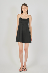 Light Gray Spaghetti Strap Mini Dress Mini Dress