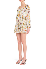 Wheat Dallas Skort Romper in Ambrose Print Romper