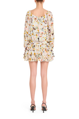 Wheat Dallas Skort Romper in Ambrose Print Romper