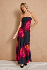 Tan City's Heartbeat Strapless Maxi Dress Maxi Dress