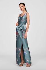 Lavender Kathleen | V-Neck Gown Formal Gown
