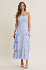 Light Gray Breezy Belle Maxi Dress Maxi Dress