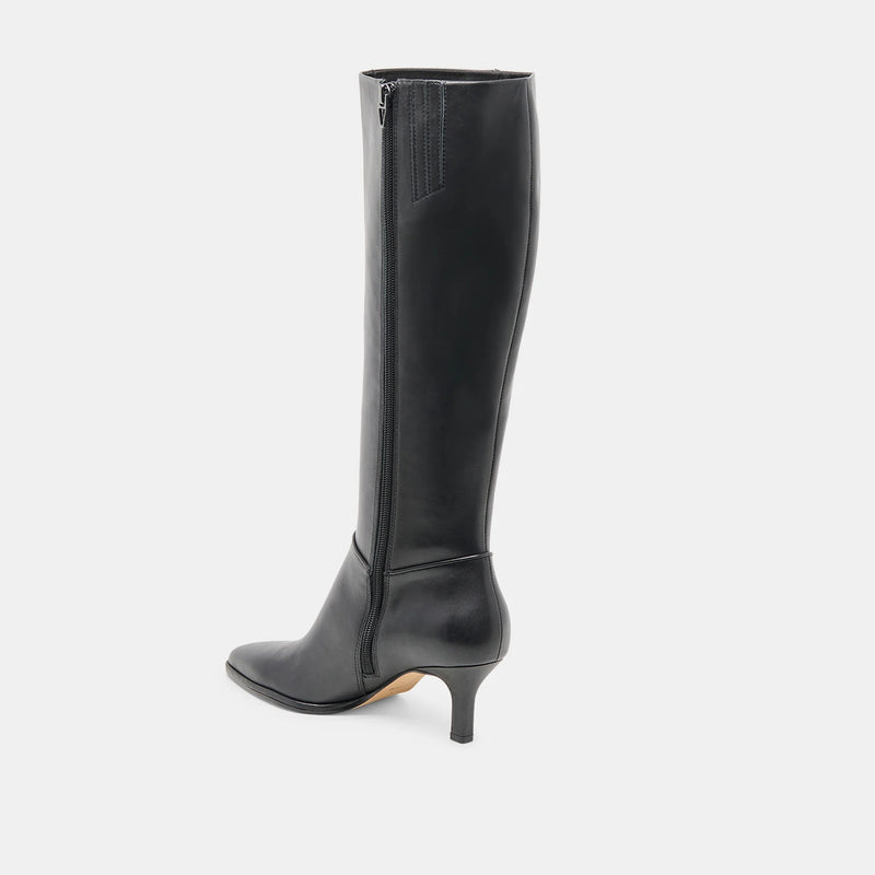 White Smoke Aldy Boot Heel