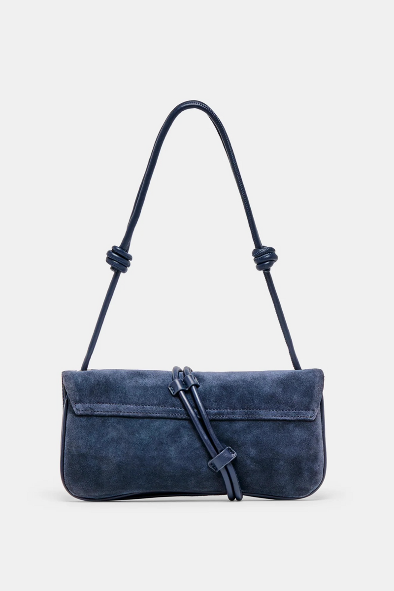 Dark Slate Gray Alice Slant Baguette purse