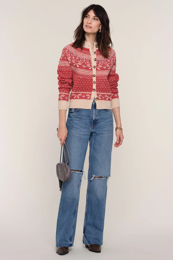 Light Gray Morrie Cardi Cardigan