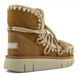 Dim Gray Bounce Scoubidou Lace Mou | Cognac Boots