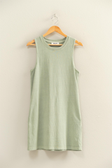Antique White Camden Sleeveless Mini Dress Mini Dress