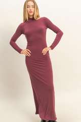 Sienna Hoyt Turtleneck Maxi Dress Maxi Dress
