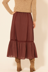 Wheat Finch Skirt Maxi Skirt