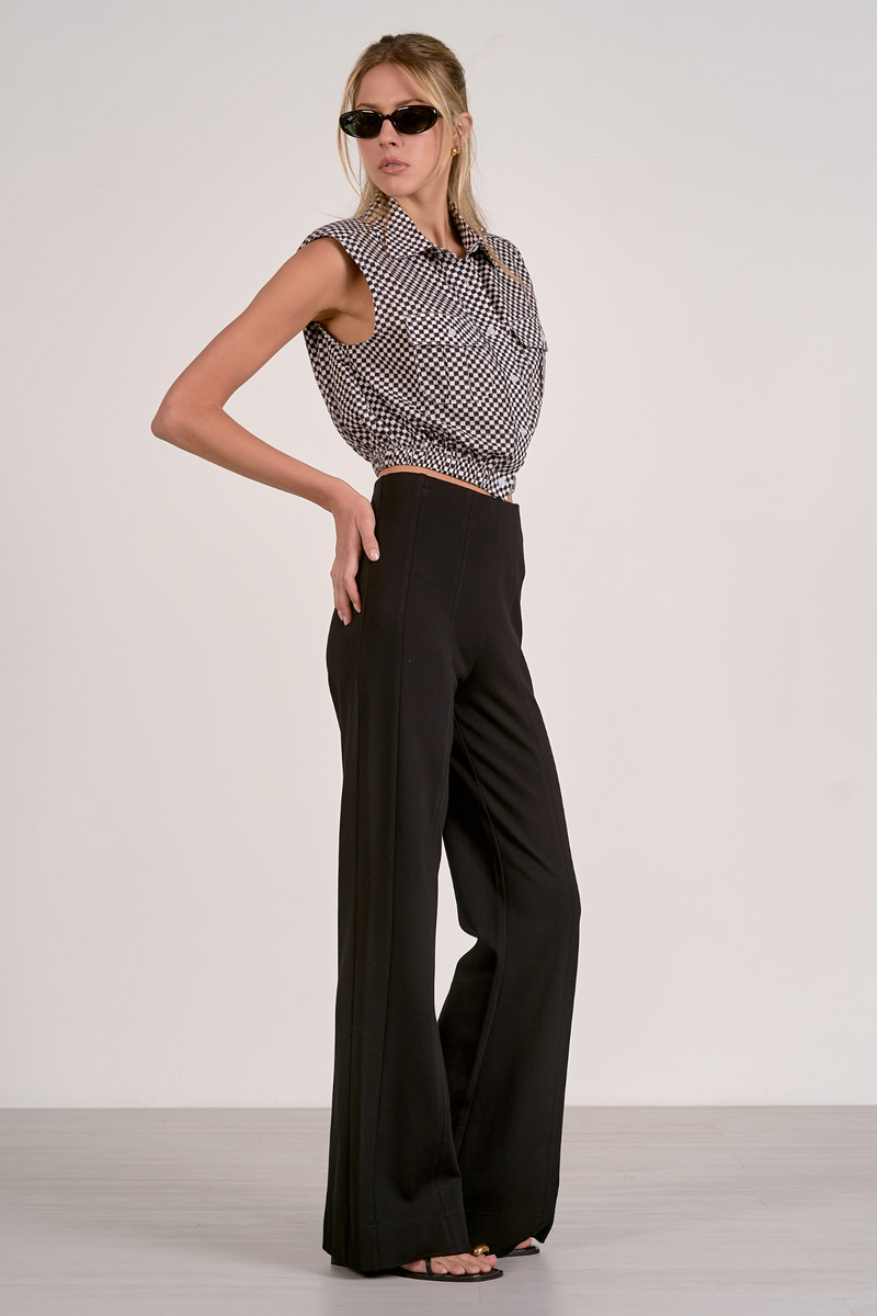 Light Gray Nance Scuba Pant Pant