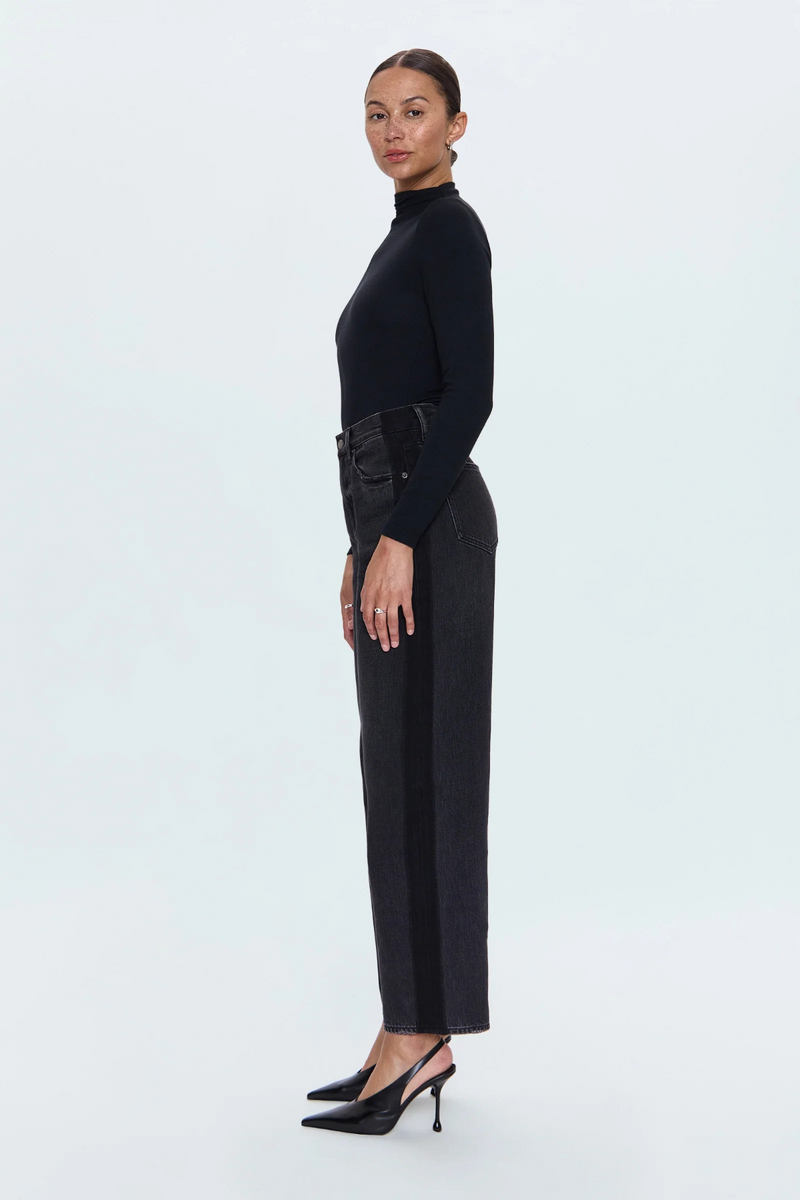 Lavender Wes High Rise Barrel Jean | Cinema Jeans