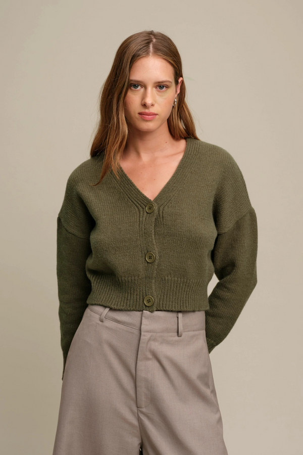 Dark Gray Phineas Cardigan Cardigan