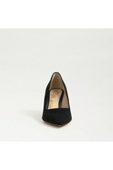 Vienna Pointed Toe Pump | Black Suede